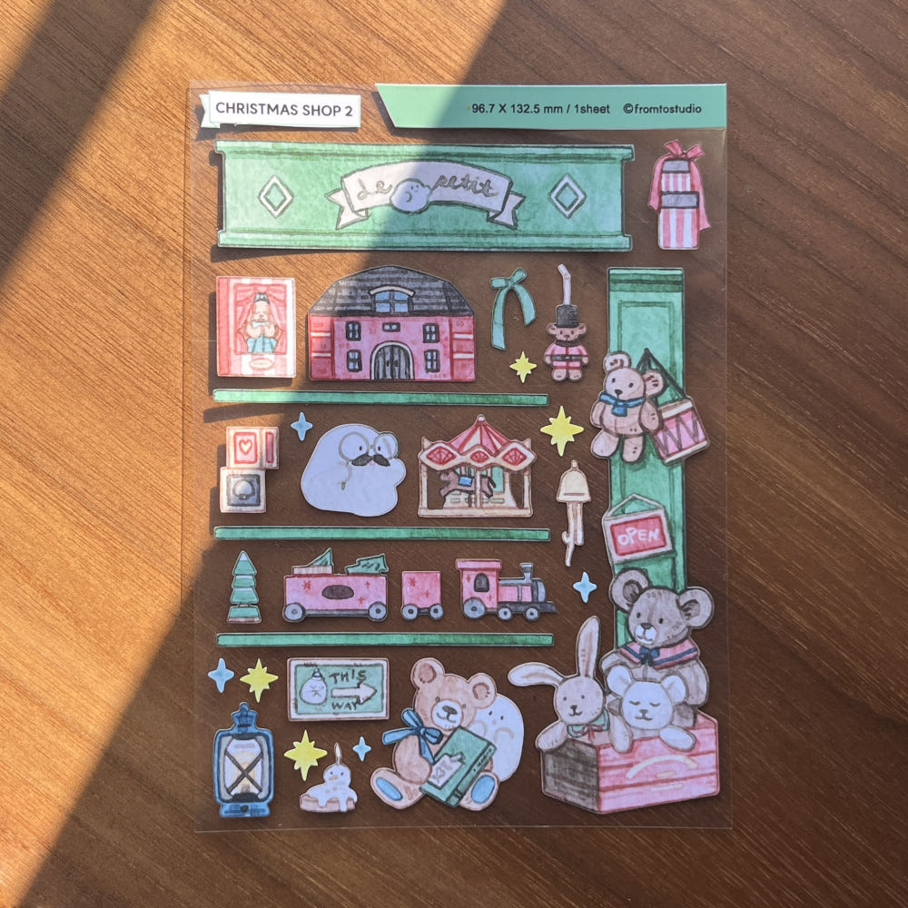 FROM TO STUDIO - Christmas Magasin Sticker 🎄