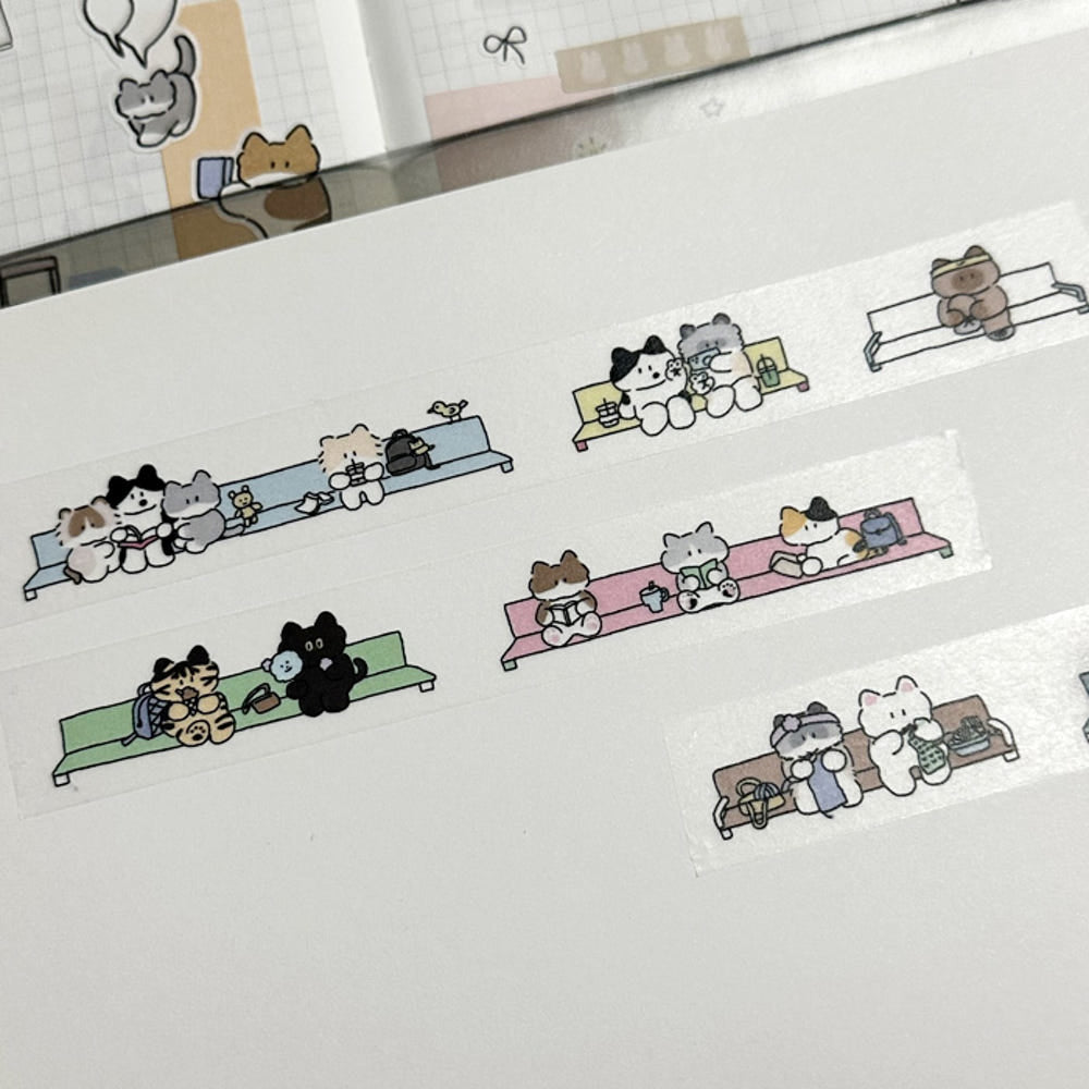 DDDINGDDONG - Masking Tape Sur le Banc