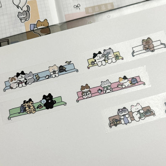 DDDINGDDONG - Masking Tape Sur le Banc