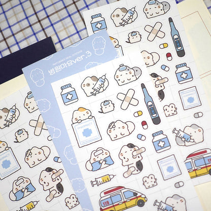 STUDIO FONDUE - Sticker Mayo & L'Hôpital Version 3