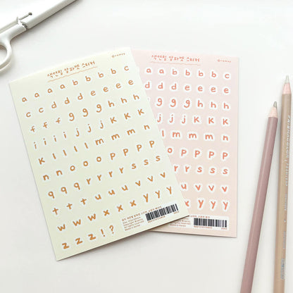 RAMZY - Sticker Alphabet