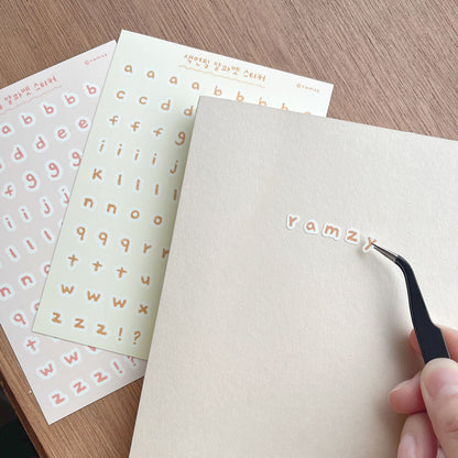 RAMZY - Sticker Alphabet
