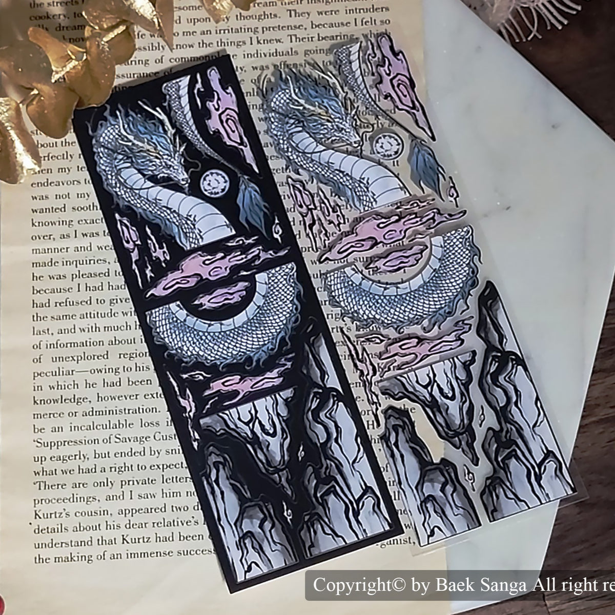 BAEK SANGA - Sticker Le Dieu Dragon De Seosan