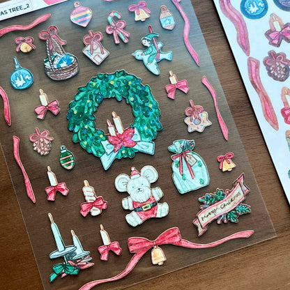 FROM TO STUDIO - Christmas Tree Sticker 2