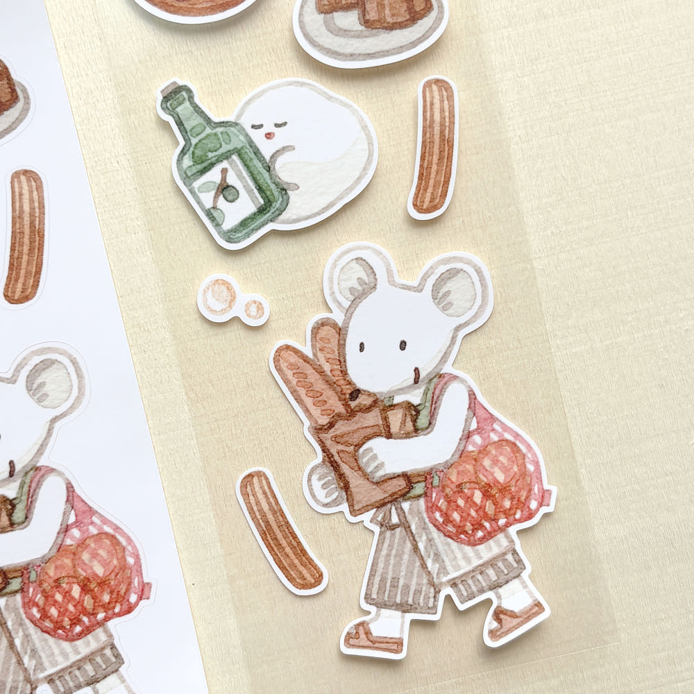 FROMTO STUDIO - Sticker Morning Cafe