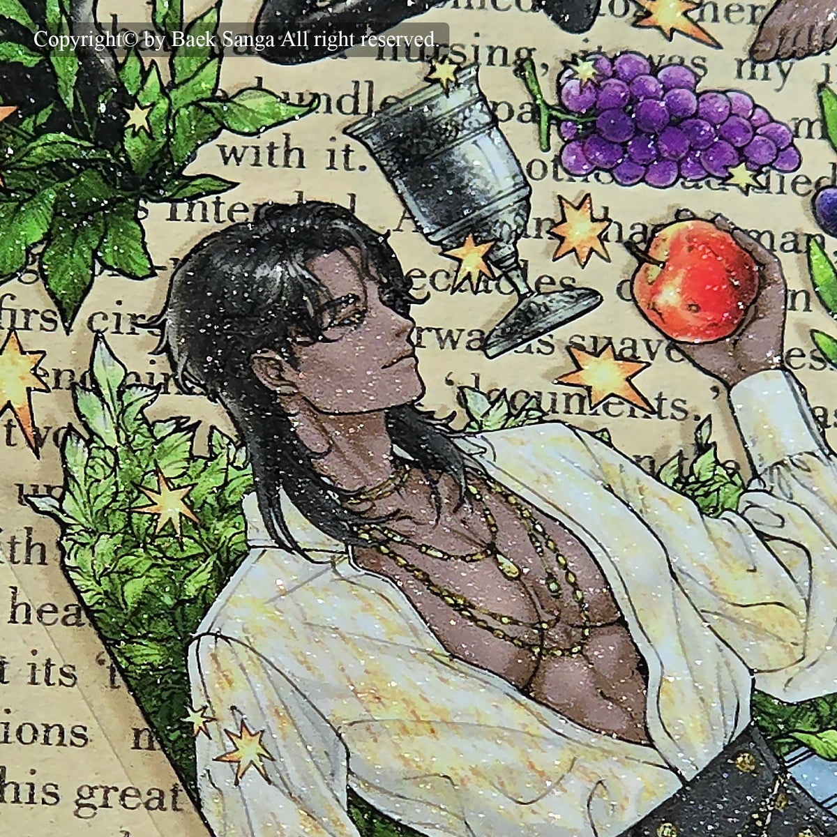 BAEK SANGA - Sticker Le Seigneur du Sud