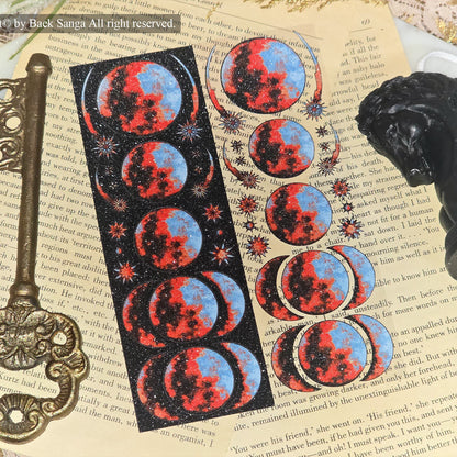 BAEK SANGA - Sticker La lune du Vide 🌙