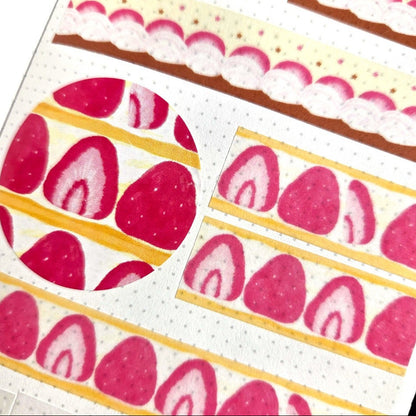 CATDABANG - Masking Tape Strawberry