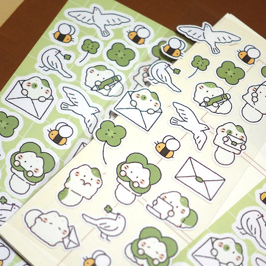 STUDIO FONDUE - Sticker Mayo & Le Trèfle à Quatre Feuilles Version 3