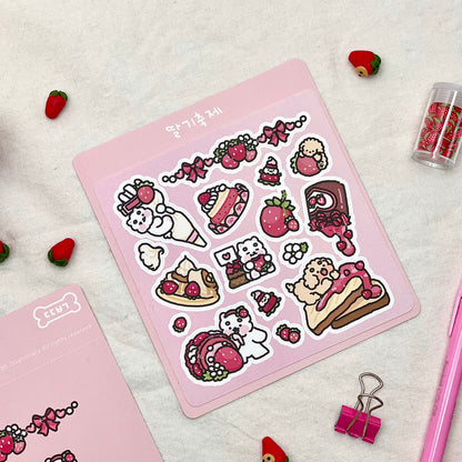 DOGTIONARY - Sticker Festival des Fraises