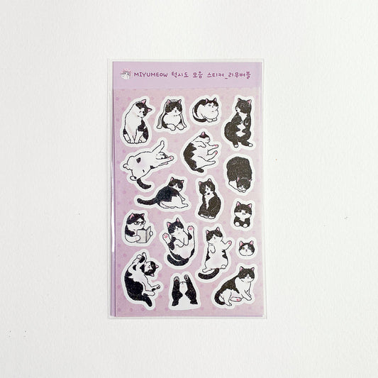 MIYUMEOW - Sticker Amovible Tuxedo