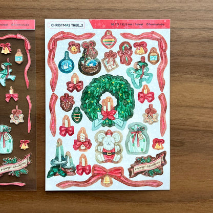 FROM TO STUDIO - Christmas Tree Sticker 2