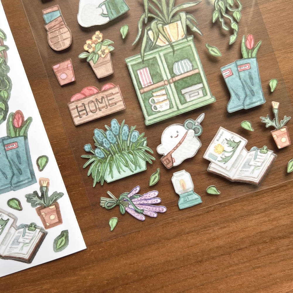 FROMTO STUDIO - Sticker Jardinage