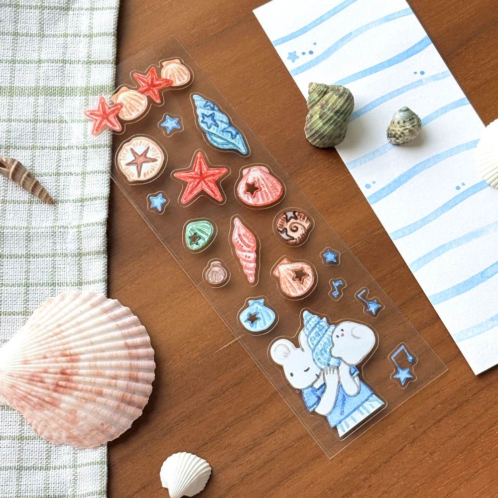 FROM TO STUDIO - Seashell Sticker