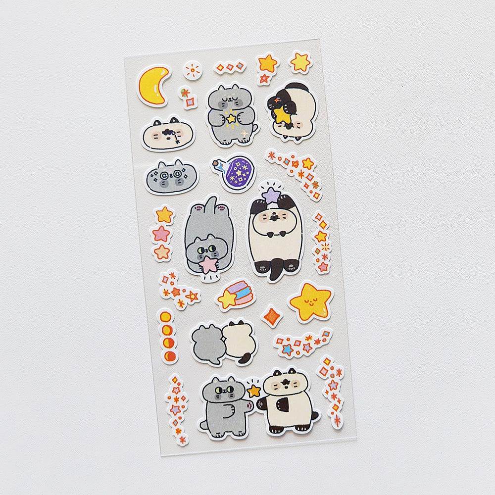 SEUMSEUM STUDIO - Sticker Je vais vous donner la Lune et les Etoiles