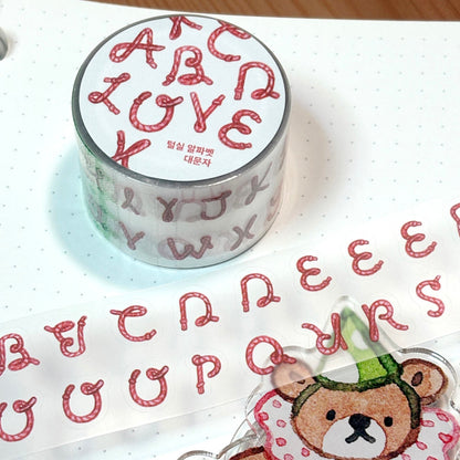 FROM TO STUDIO - Kiss Cut Alphabet Corde