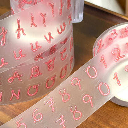FROM TO STUDIO - Kiss Cut Alphabet Corde