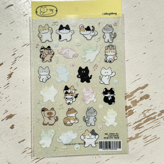DDDINGDDONG - Sticker Brillant Chants Dansants