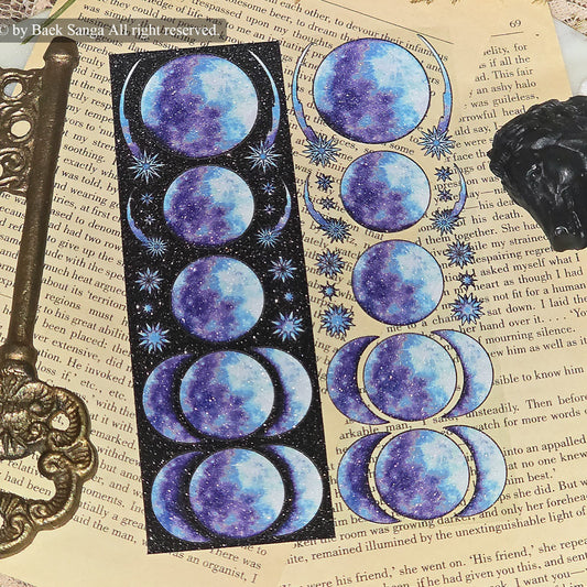 BAEK SANGA - Sticker La lune du Vide 🌙