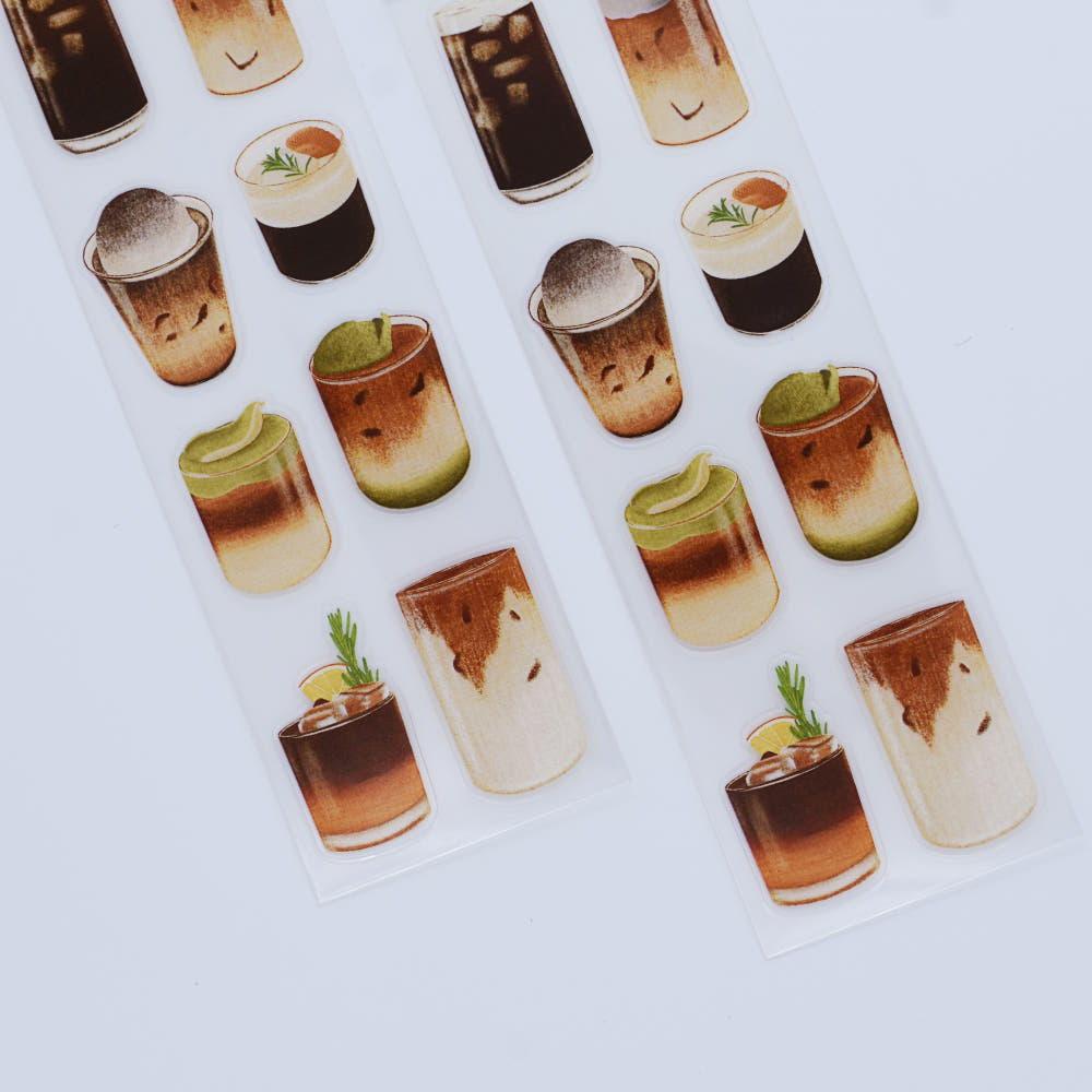 HARLOW - Sticker Boissons d'Eté