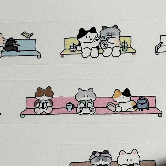 DDDINGDDONG - Masking Tape Sur le Banc