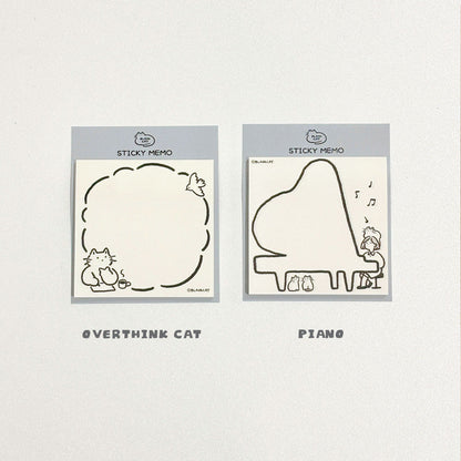 BLANK CAT - Pense-Bêtes Chats