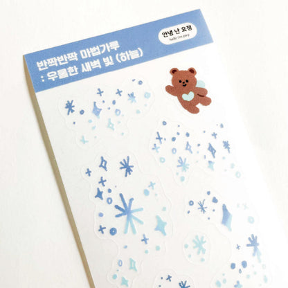 HELLO I'M PIXY - Sticker Bling Bling Ours Magique