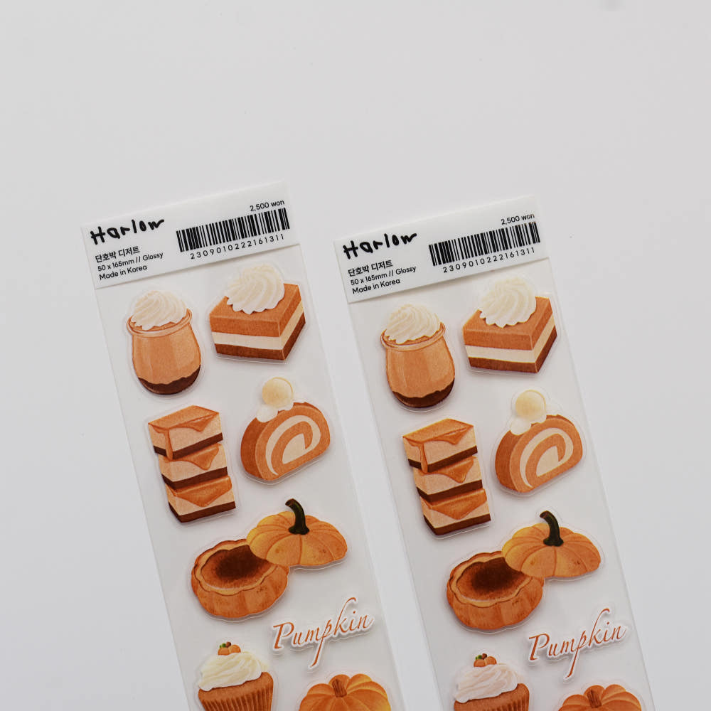 HARLOW - Sticker Desserts d'Automne