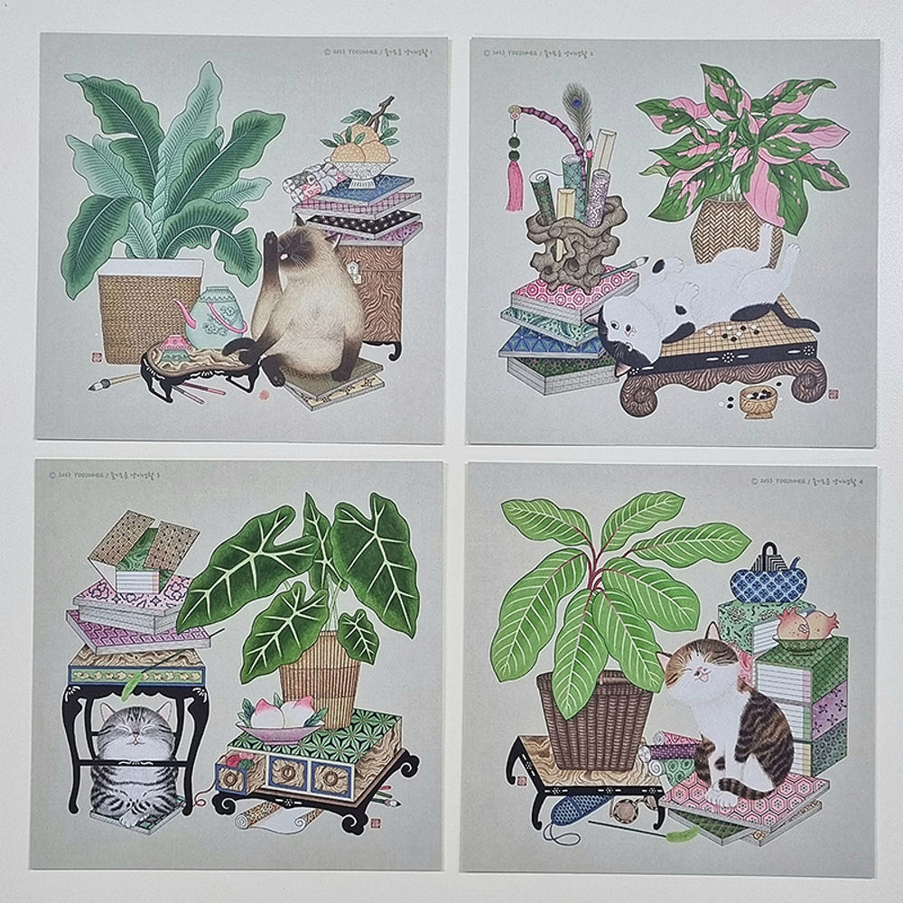 MINHWA HYANG - Traditional Postcard Set