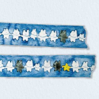 HELLO I'M PIXY - Masking Tape La Ronde du Lapin de Nuit