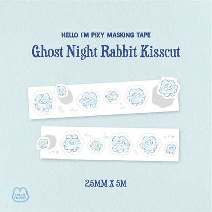 HELLO I'M PIXY - Kiss Cut Le Lapin Fantôme de Nuit