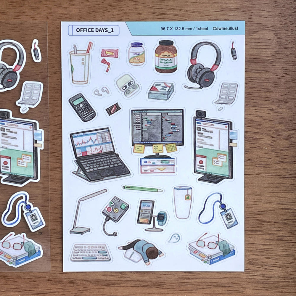 FROMTO STUDIO - Sticker Jours d'Entreprise 1