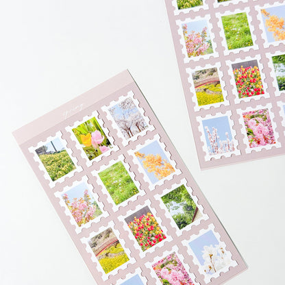 MING KIT - Sticker Timbre Saisons