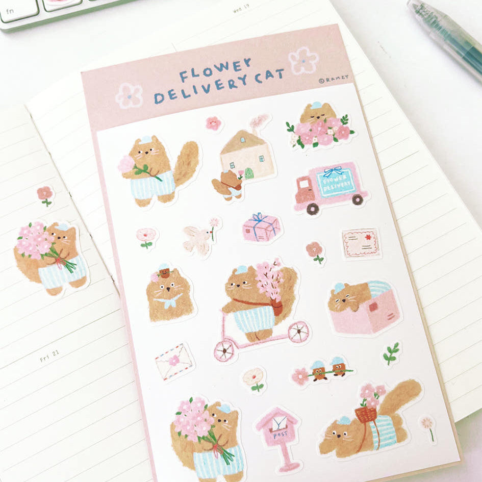 RAMZY - Flower Delivery Driver Chat Sticker