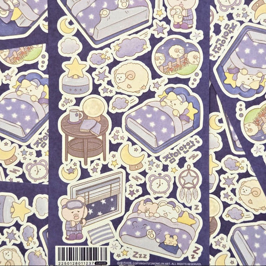MONGJIN ART - Sticker Bonne Nuit