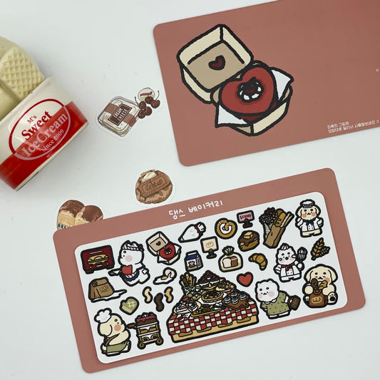 DOGTIONARY - Sticker Daengs Boulangerie