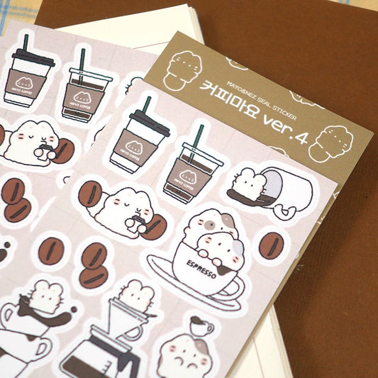 STUDIO FONDUE - Sticker Café Mayo Version 4