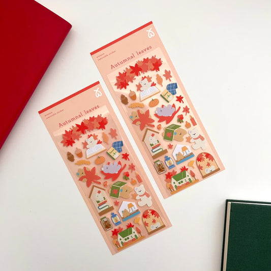 WINWON - Sticker Paysage d'Automne