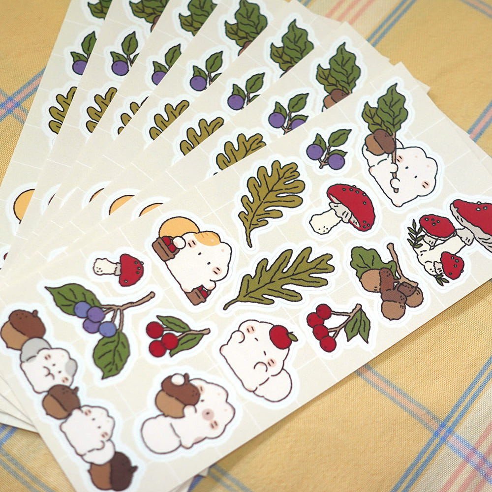 STUDIO FONDUE - Sticker Mayo en Automne Version 2
