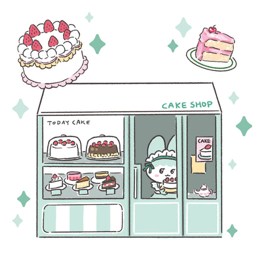 HELLO I'M PIXY - Sticker La Pâtisserie
