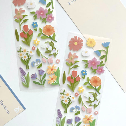 WINWON - Sticker Fleurs du Printemps