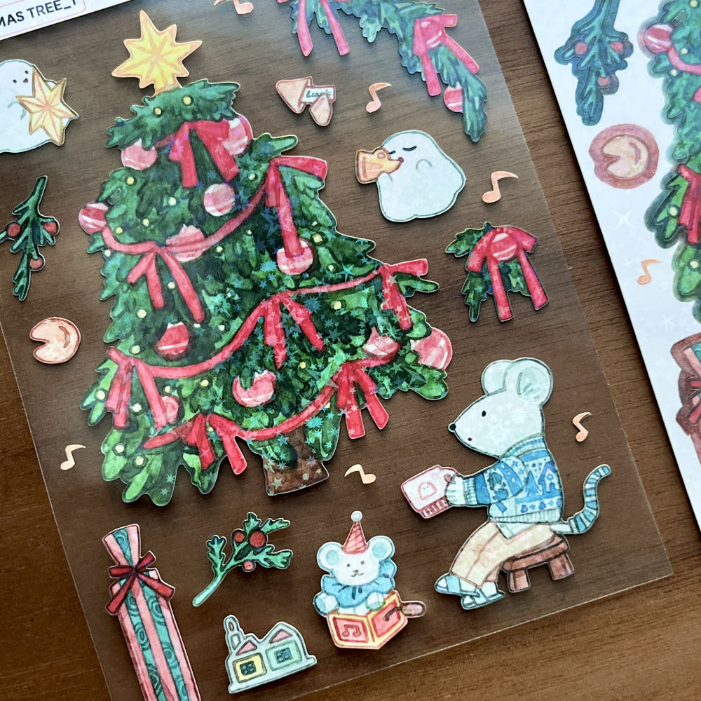FROM TO STUDIO - Sticker The Christmas Tree1