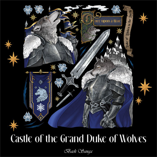 BAEK SANGA - Sticker Le Château du Grand Duc des Loups 🐺