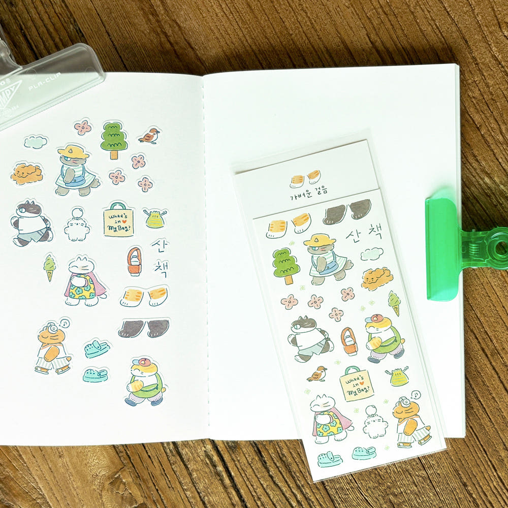 SEUMSEUM STUDIO - Sticker Petits Pas
