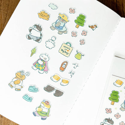 SEUMSEUM STUDIO - Sticker Petits Pas
