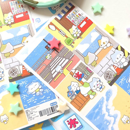 CATDABANG - Sticker The Sea During Summer