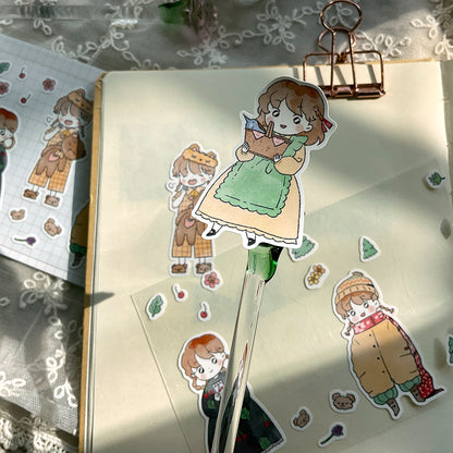 GNUNIM0 - Sticker La Forêt des Hiboux Spécial Vêtements Ver.2