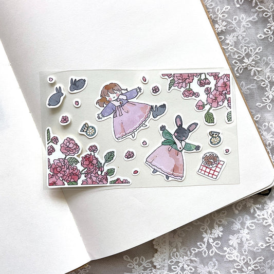GNUNIM0 - Sticker La forêt des Hiboux Spécial Pique-Nique de Printemps