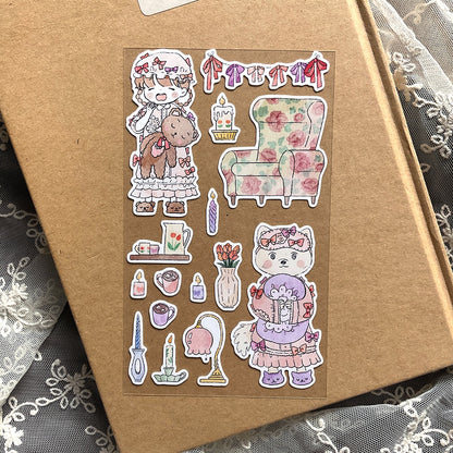 GNUNIM0 - Sticker La Forêt des Hiboux Spécial Spécial Soirée Pyjama