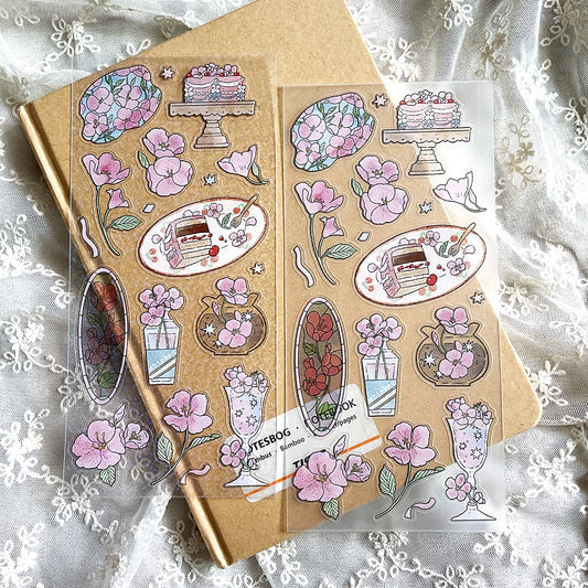GNUNIM0 - Sticker Fleur Onagre Rosée